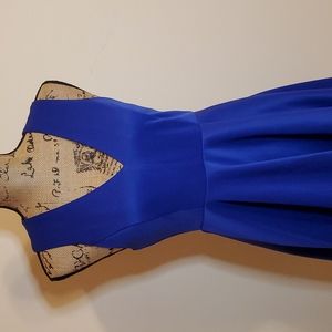 Altar'd State Royal blue & lace dress size Medium